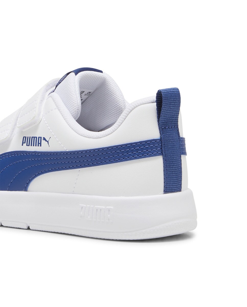 Sapatilhas Casual de Criança Courtflex V3 V Ps Branco / Azul-3