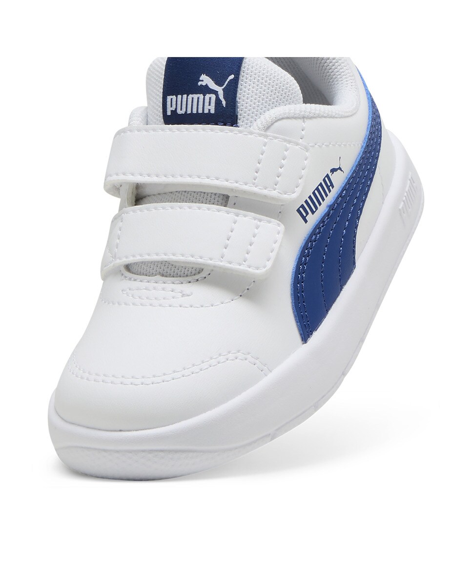 Sapatilhas Casual de Criança Courtflex V3 V Inf Branco / Azul-6