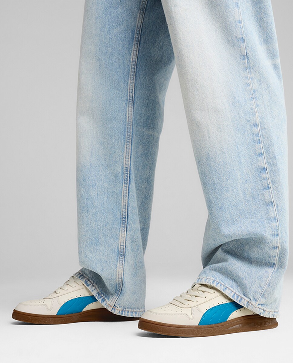 Sapatilhas Indoor OG Casual de Homem Branco-8