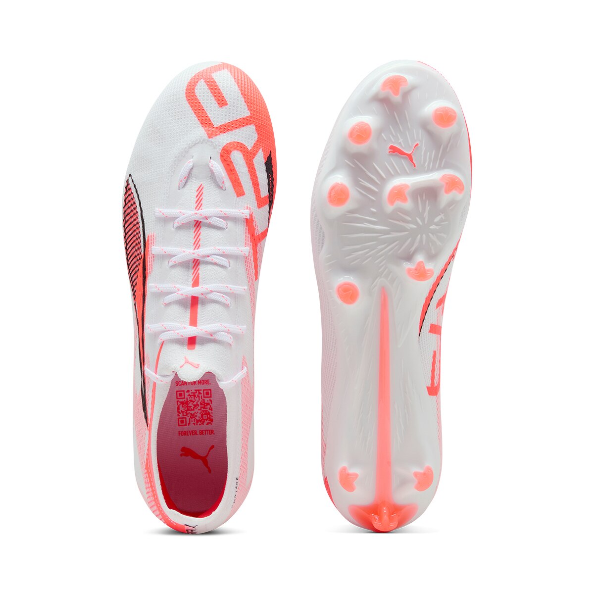 Chuteiras de Futebol de Homem Ultra 5 Pro FG/AG Branco-3