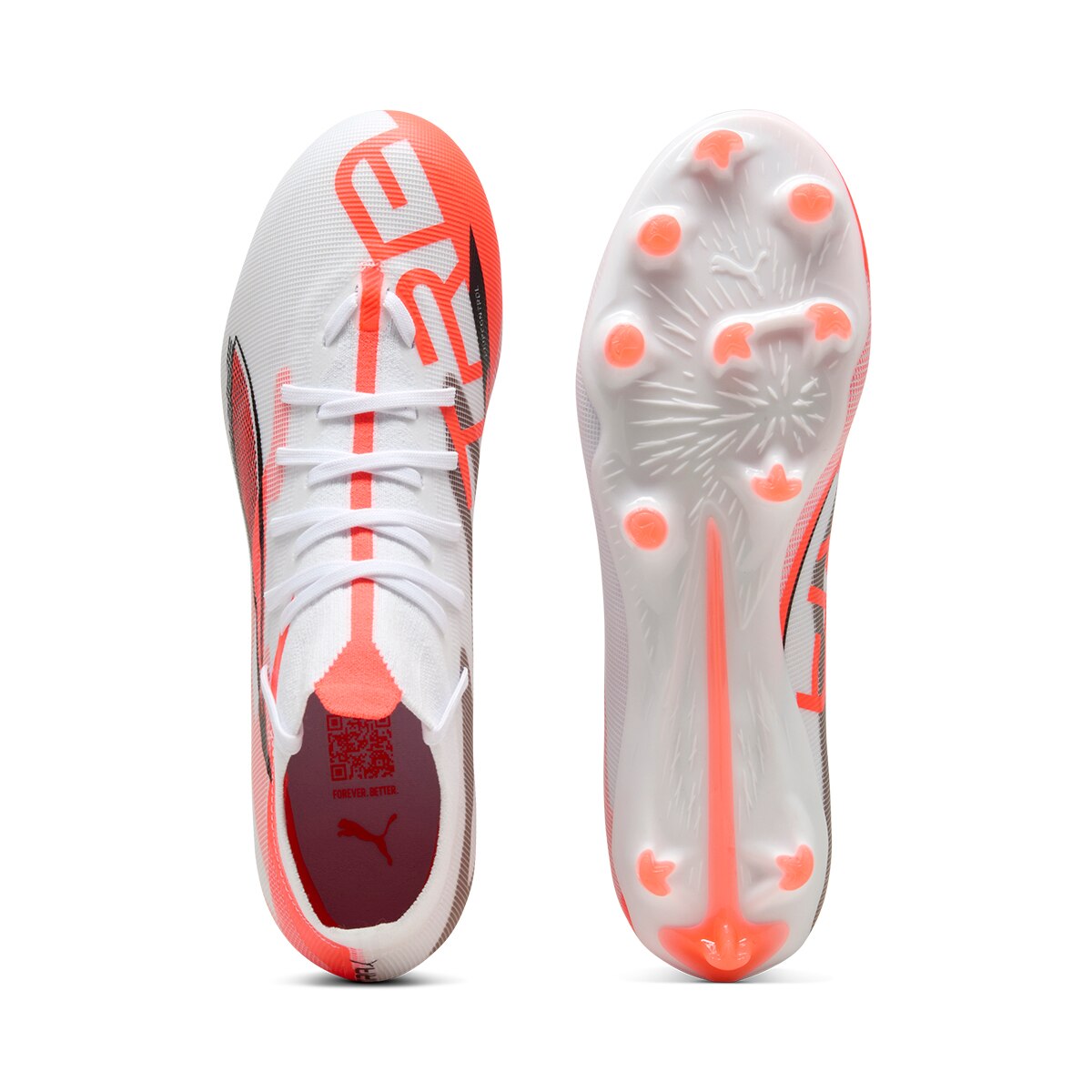 Chuteiras de Futebol de Homem Ultra 5 Match+ FG/AG Branco-3