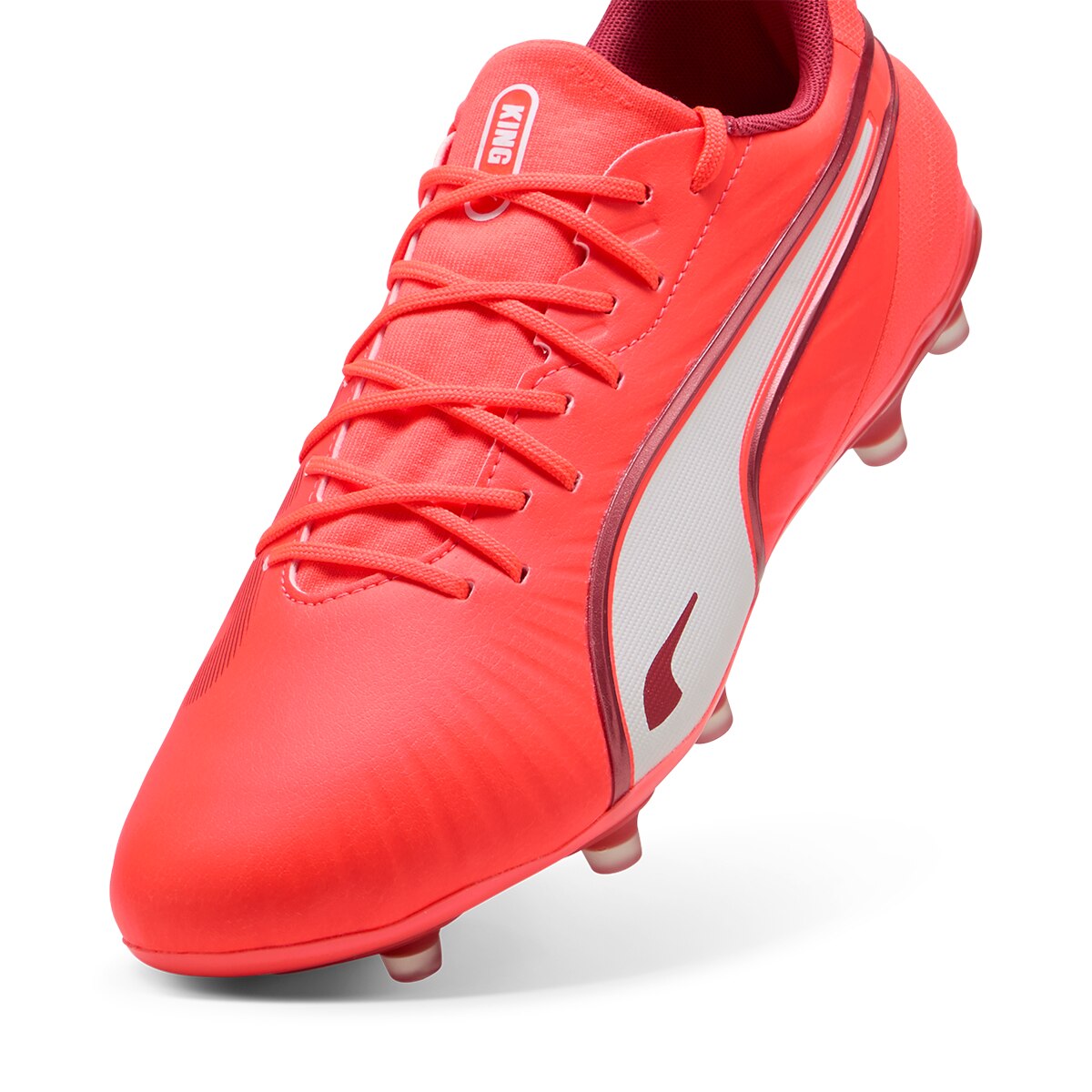 Chuteiras de Futebol de Homem King Match FG/AG Jr Vermelho-2