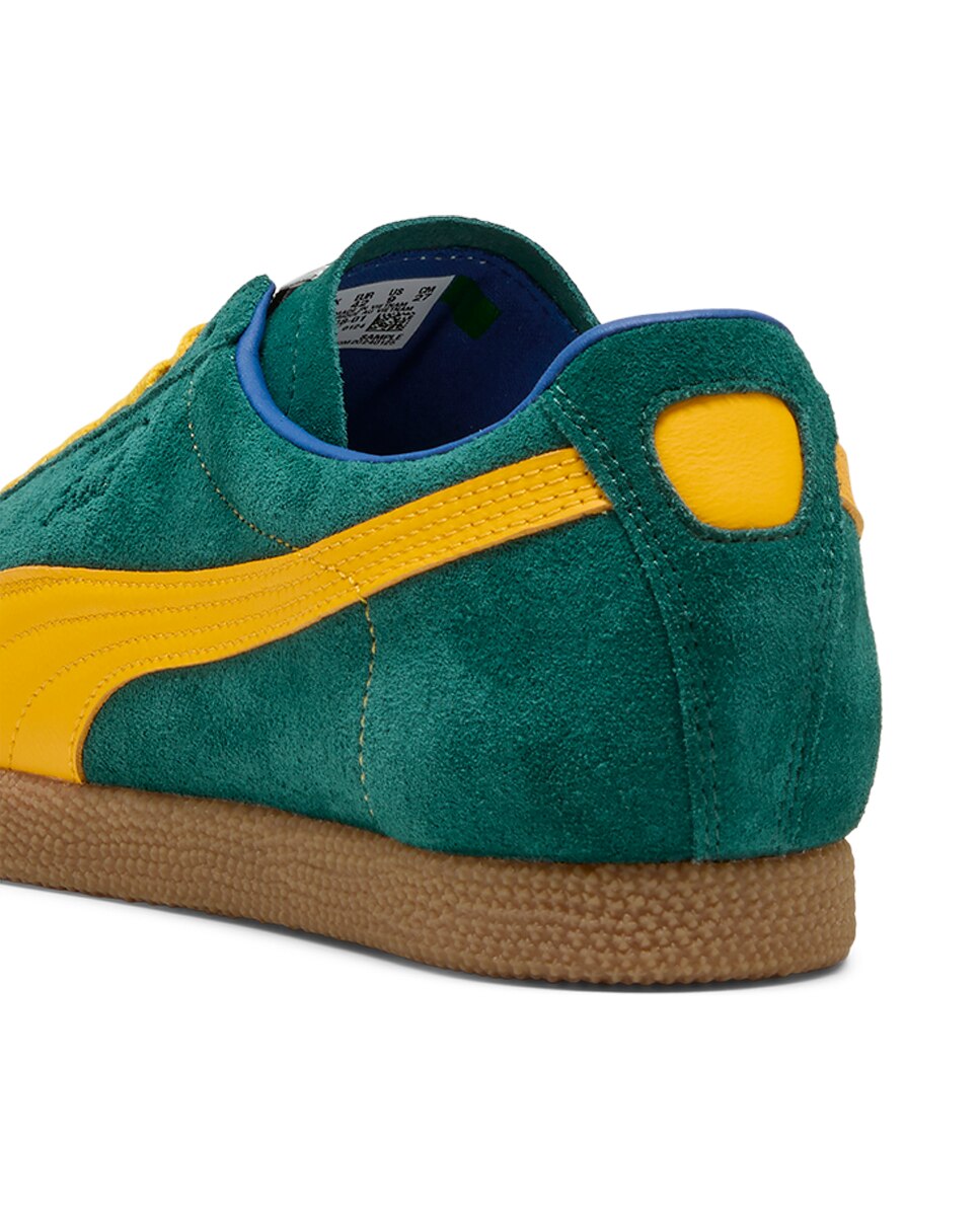Sapatilhas Casual Brasil de Homem e Mulher Verde-5