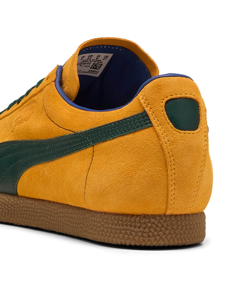Sapatilhas Casual Brasil de Homem e Mulher Amarelo-4
