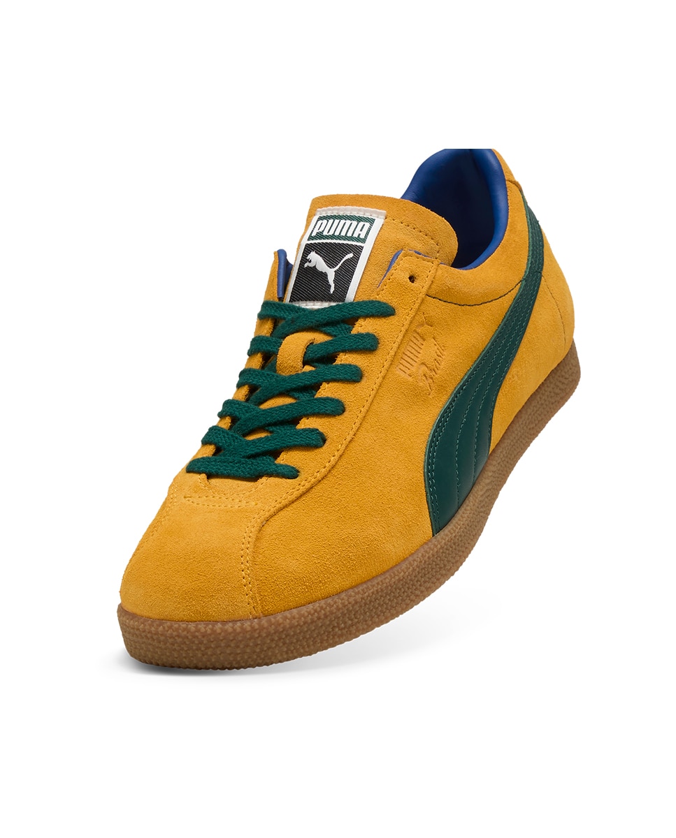Sapatilhas Casual Brasil de Homem e Mulher Amarelo-5