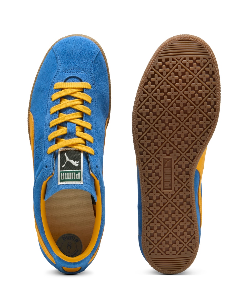 Sapatilhas Brasil de Homem e Mulher Azul-3