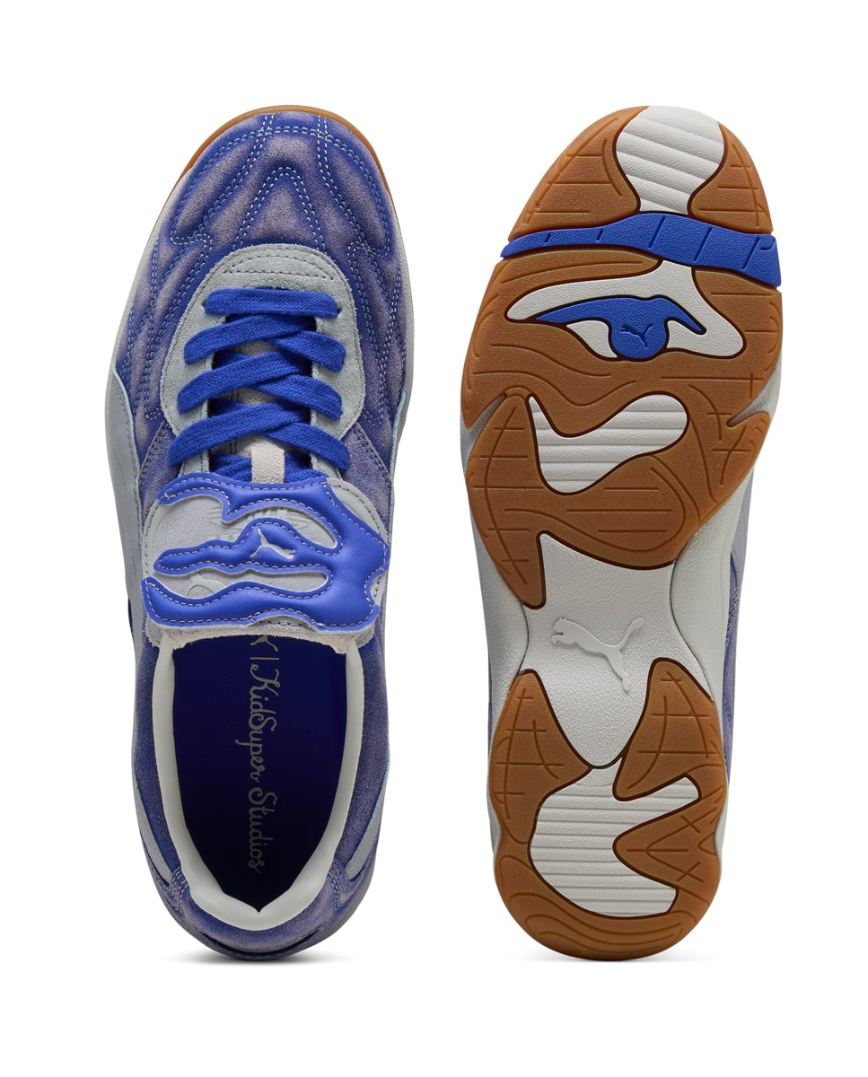 Sapatilhas Indoor Kidsuper de Homem Azul-3