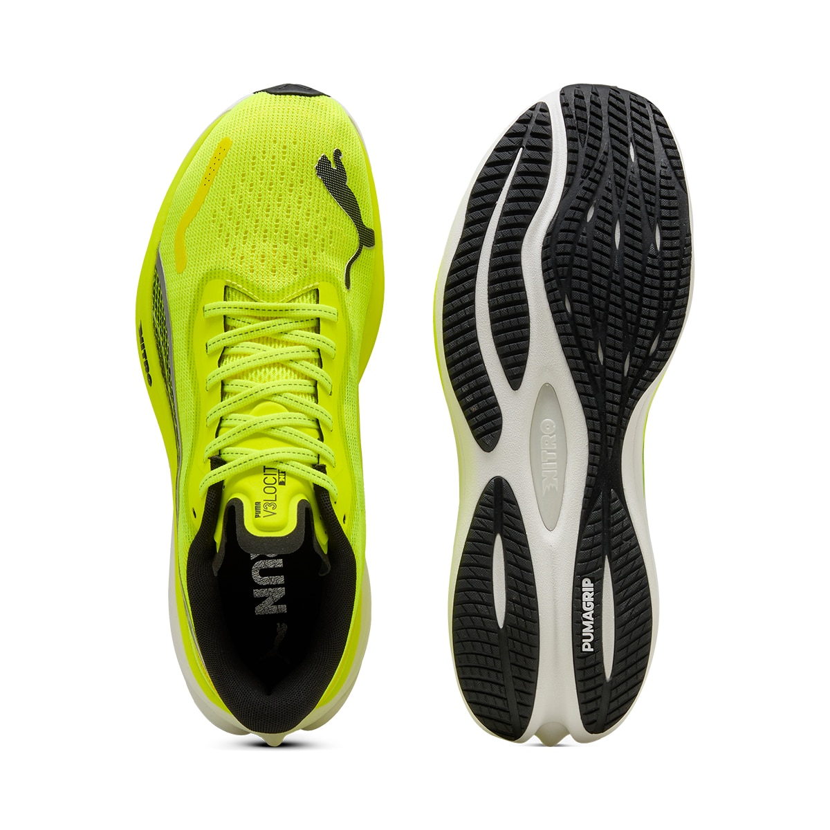 Sapatilhas de Running de Homem Velocity Nitro 3 Amarelo-3