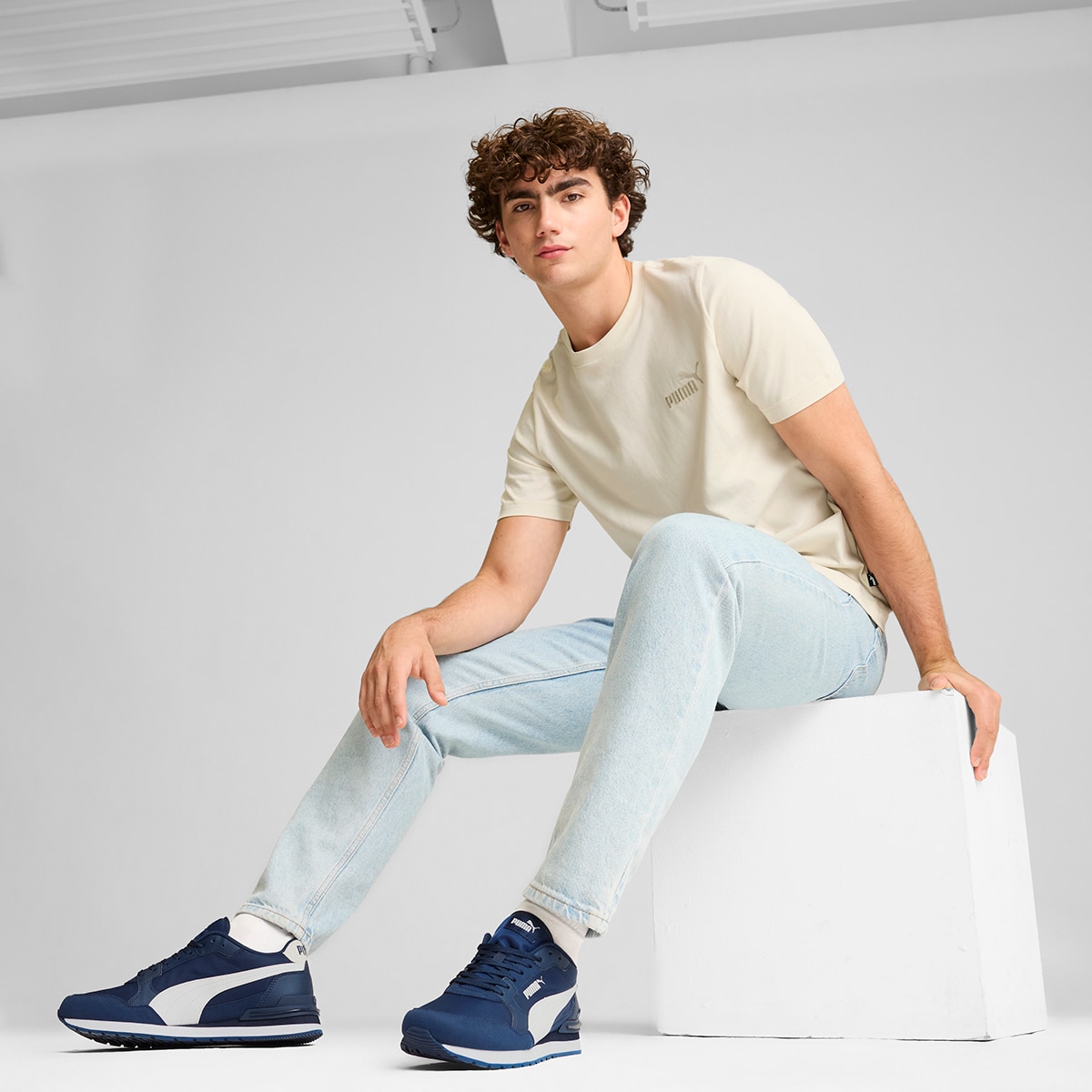 Sapatilhas Casual de Homem St Runner V4 NL Azul-8