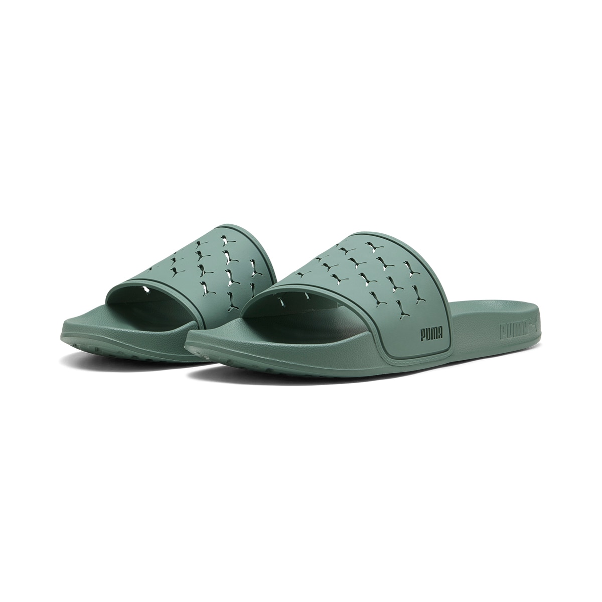 Chinelos de Mulher Leadcat 2.0 Cut Out Verde-2