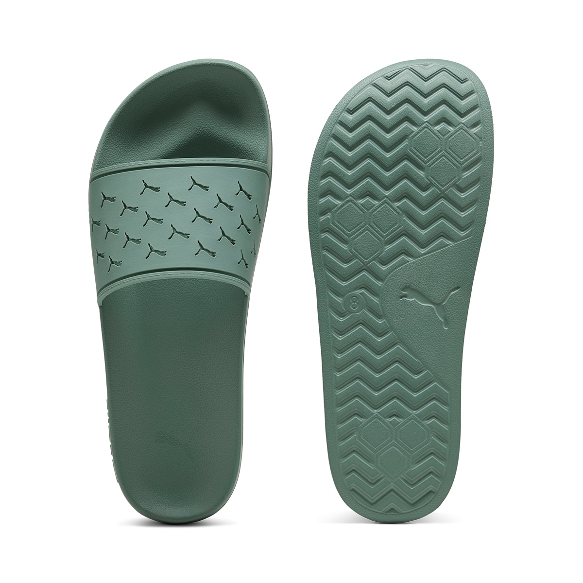 Chinelos de Mulher Leadcat 2.0 Cut Out Verde-3