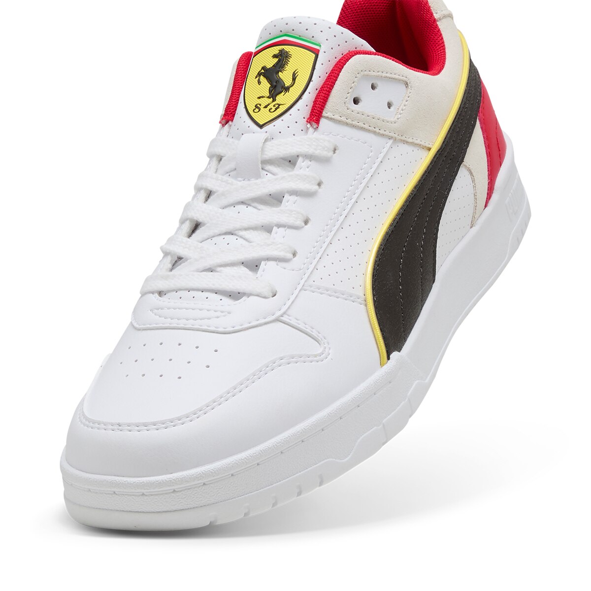 Sapatilhas Casual de Homem Ferrari RBD Game Low Branco-6