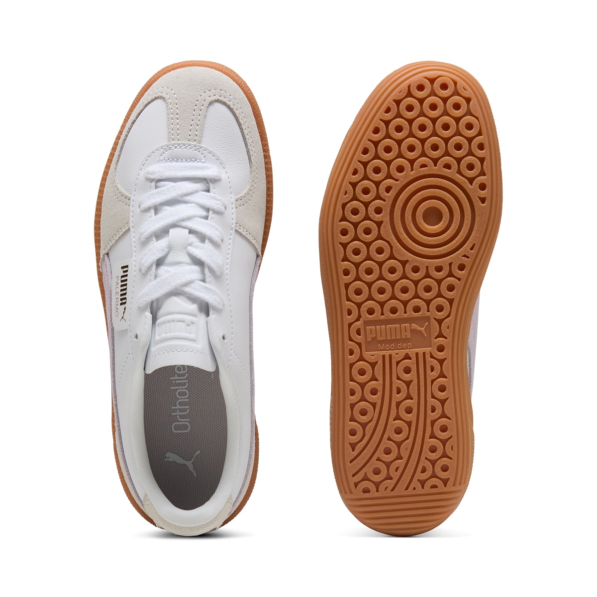 Sapatilhas Casual de Mulher Palermo Lth Branco-3