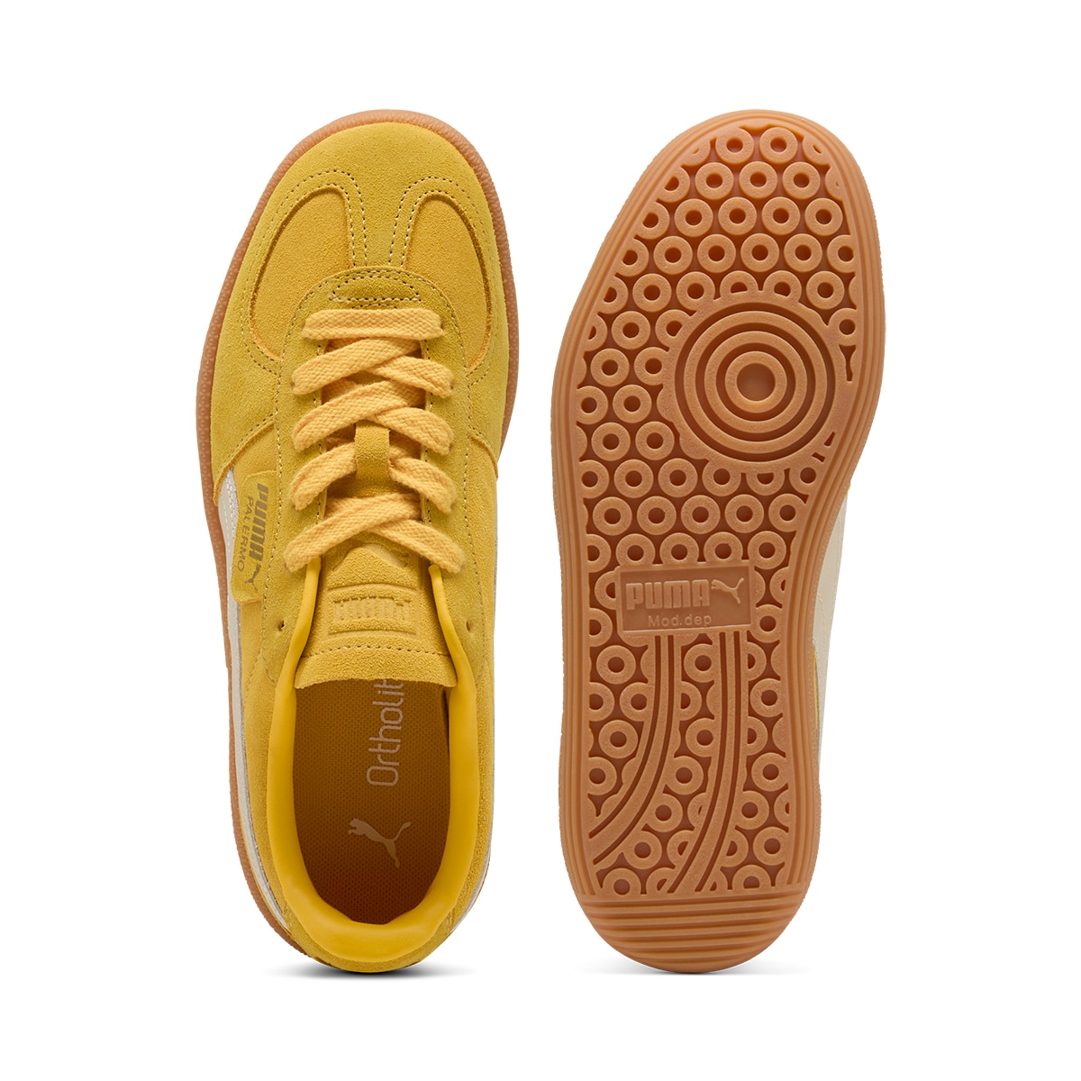 Sapatilhas Casual de Mulher Palermo Amarelo-3