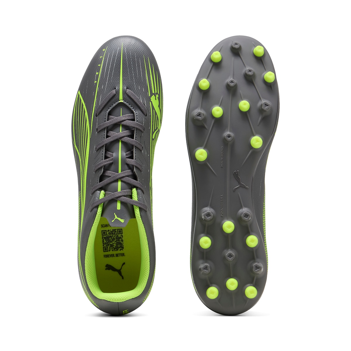 Chuteiras de Futebol de Homem Ultra 5 Play MG Jr Cinzento-3