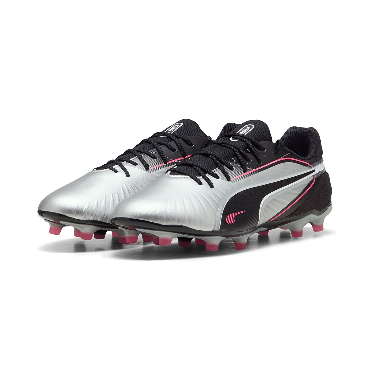 Chuteiras de Futebol de Criança King Match FG/AG Cinzento-2