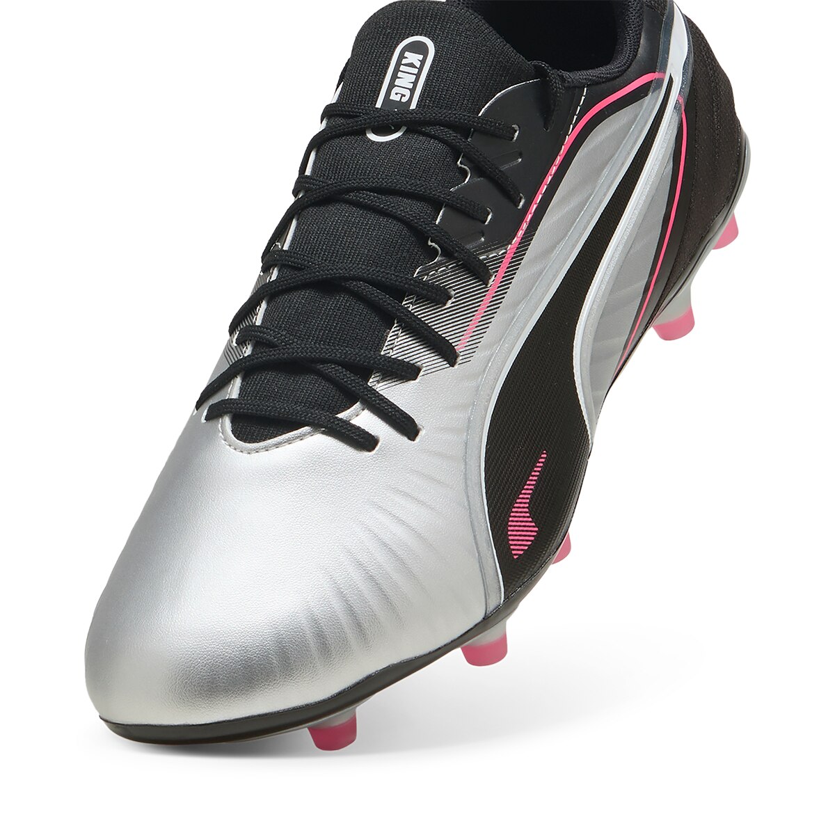 Chuteiras de Futebol de Criança King Match FG/AG Cinzento-5