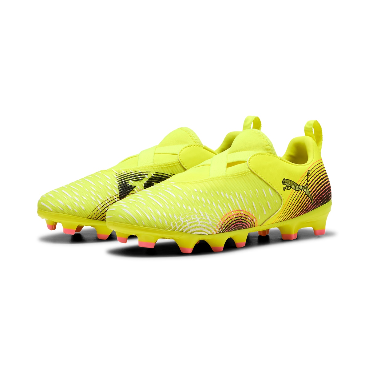 Chuteiras de Futebol de Criança Future 8 Match LL FG Amarelo-2