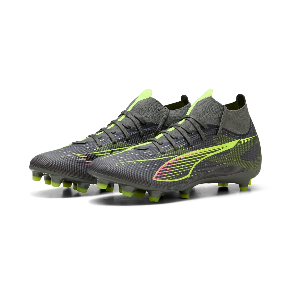 Chuteiras de Futebol de Mulher Ultra 5 Match+ FG/AG Wn'S Cinzento-2