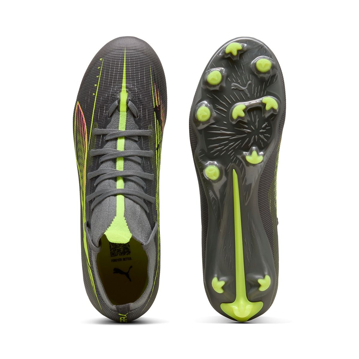 Chuteiras de Futebol de Mulher Ultra 5 Match+ FG/AG Wn'S Cinzento-3