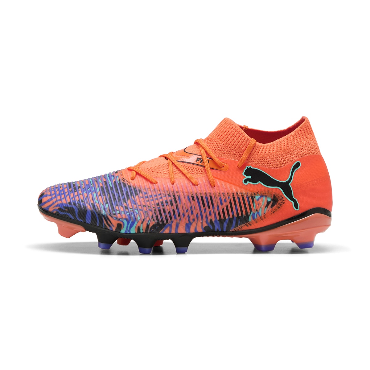Chuteiras de Futebol de Homem Future Match Creativity Neymar JR FG/AG Laranja-4