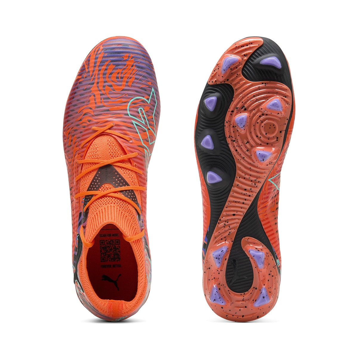 Chuteiras de Futebol de Homem Future 8 Pro Creativ Laranja-3