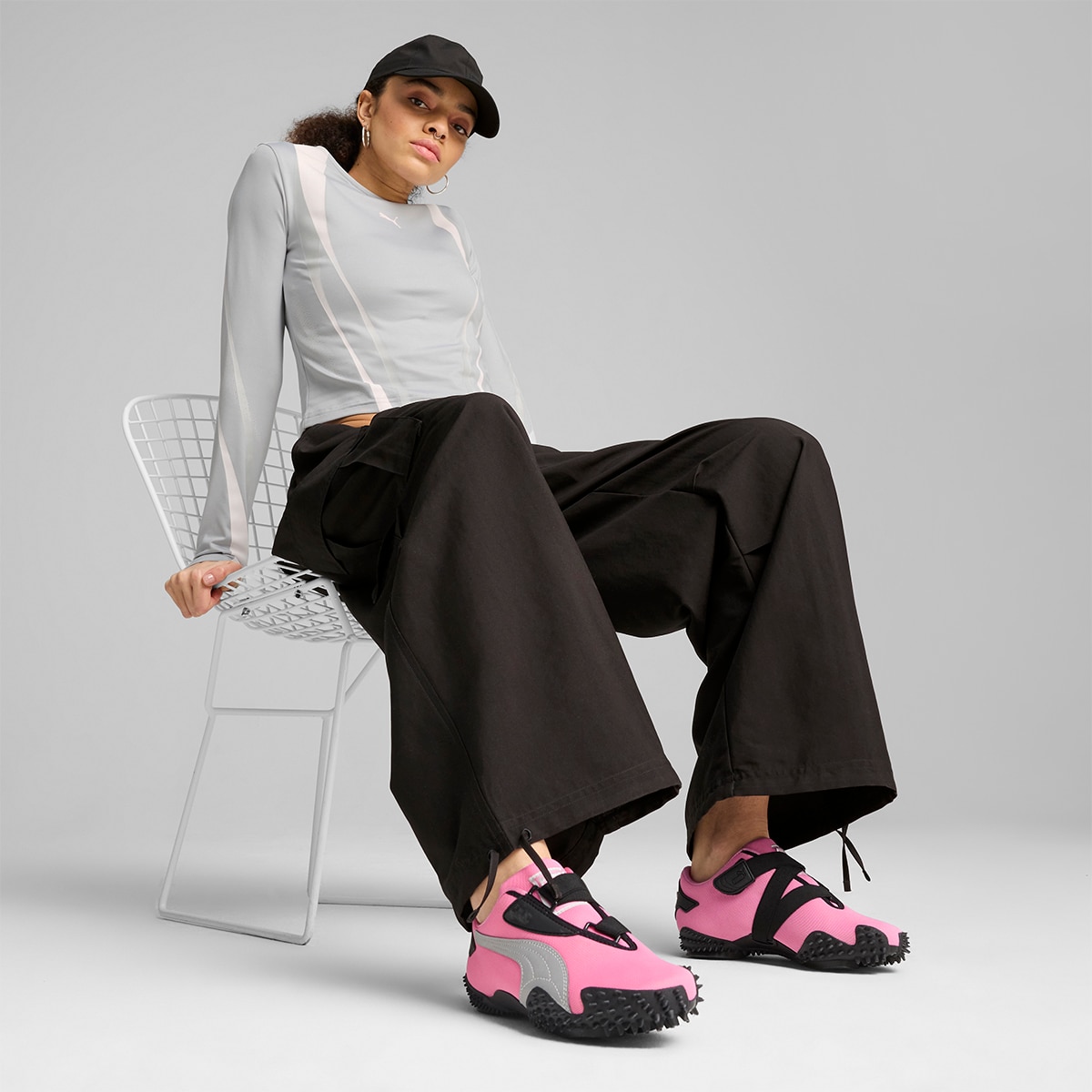 Sapatilhas Casual Unissexo Mostro OG Rosa-8