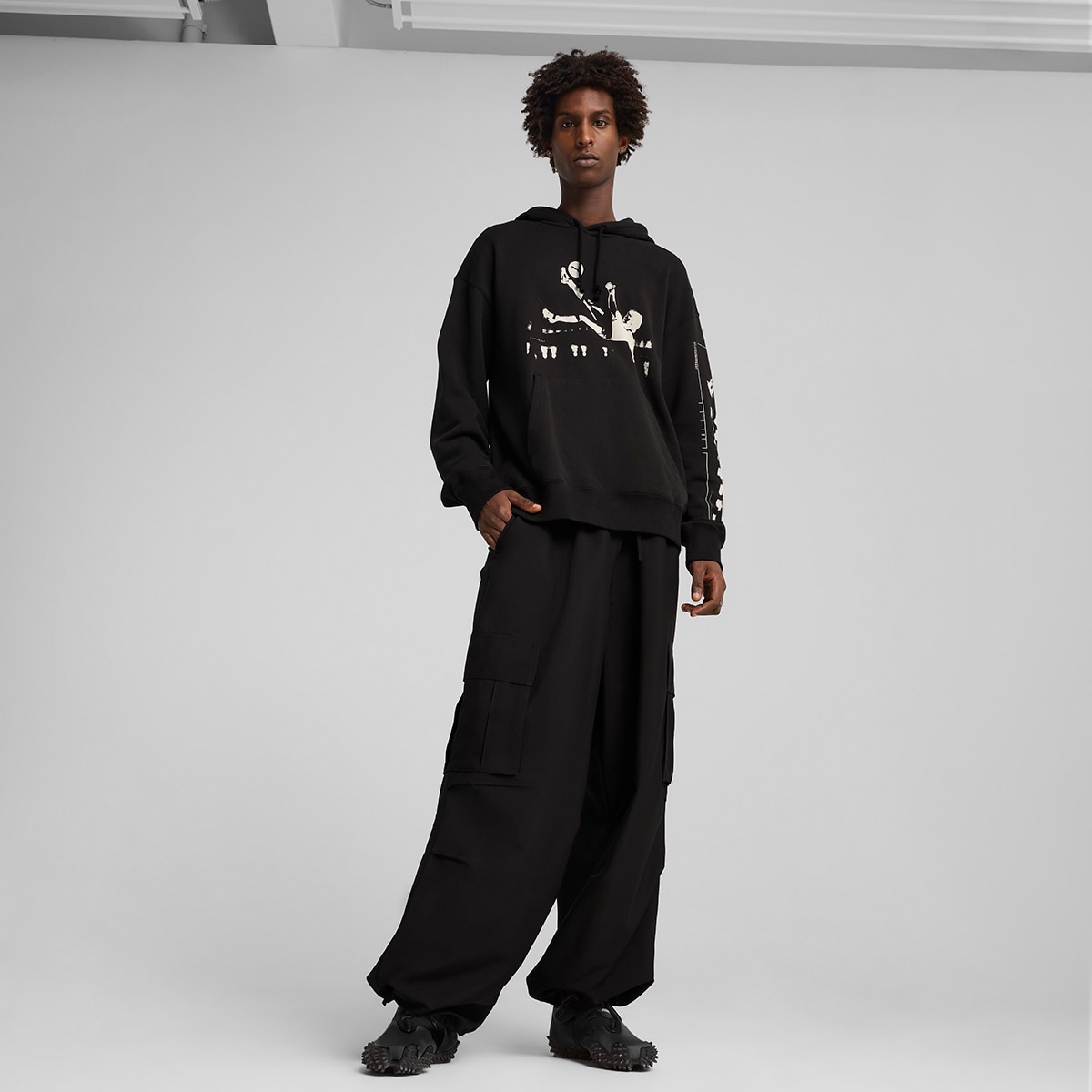 Sapatilhas Casual Unissexo Mostro OG Preto-8