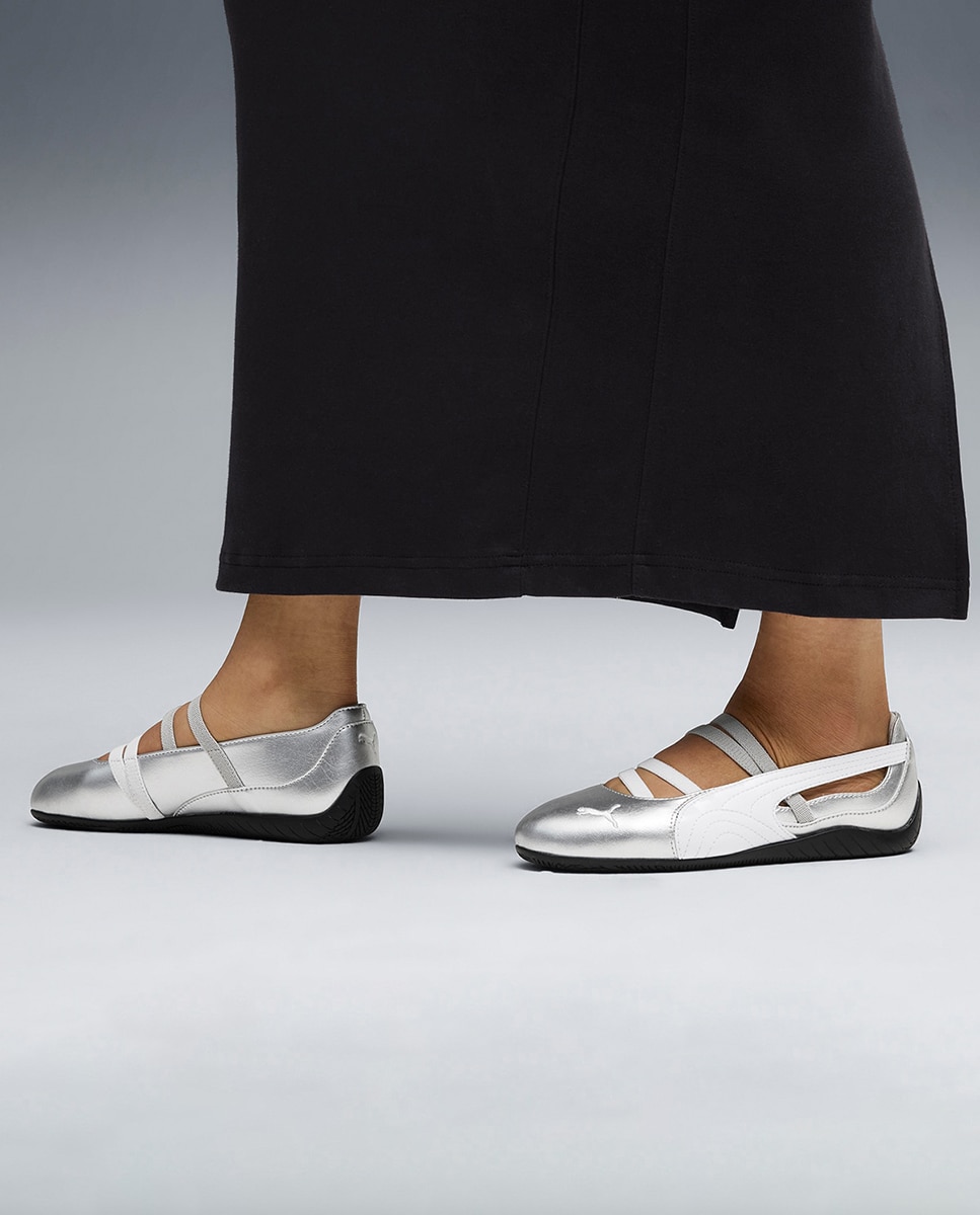Sapatilhas Speedcat Ballet Metallic Wns de Mulher Prata-8