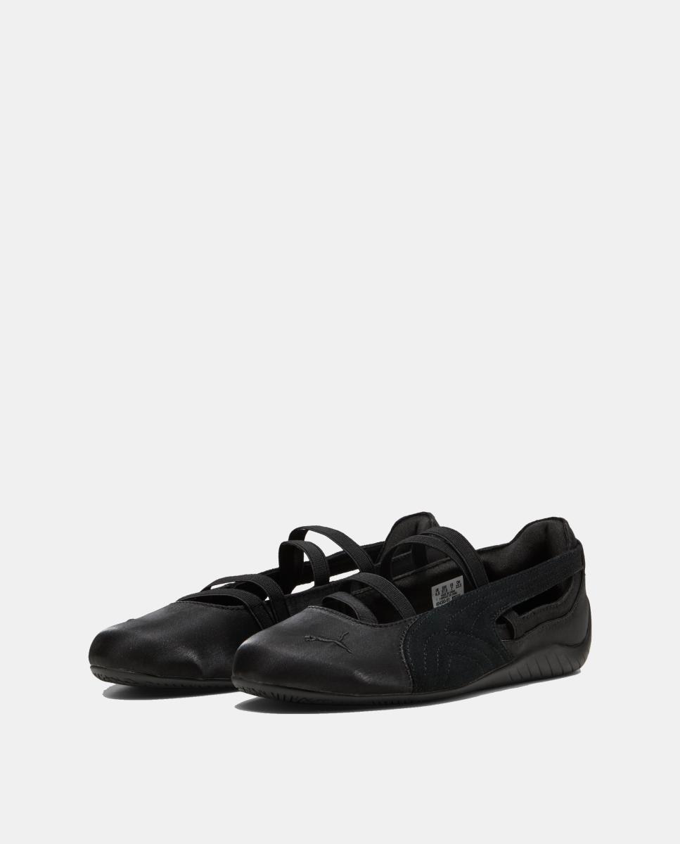 Sapatilhas Casual Speedcat Ballet Satin Wns de Mulher Preto-2