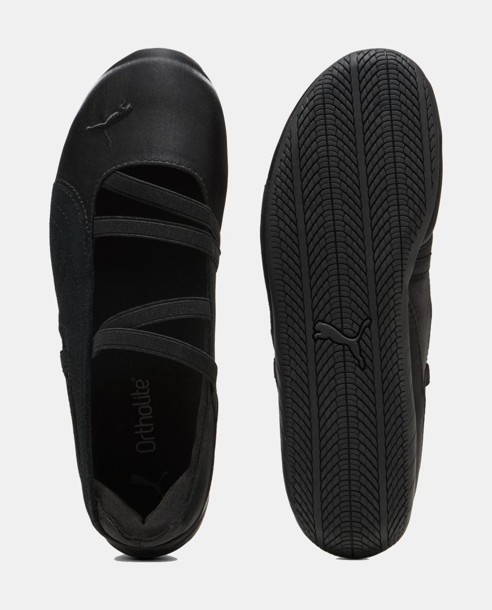 Sapatilhas Casual Speedcat Ballet Satin Wns de Mulher Preto-3