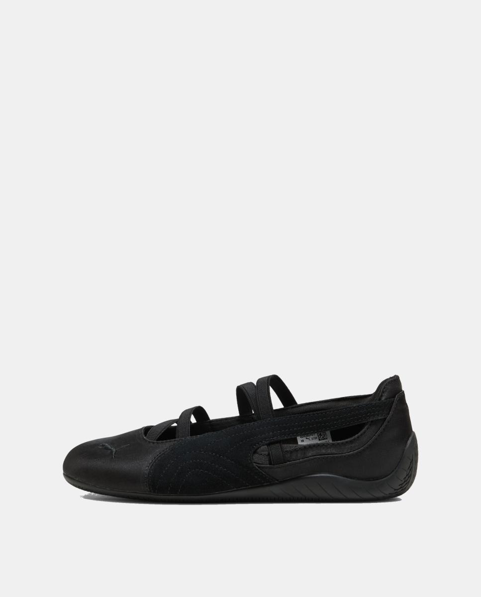 Sapatilhas Casual Speedcat Ballet Satin Wns de Mulher Preto-4