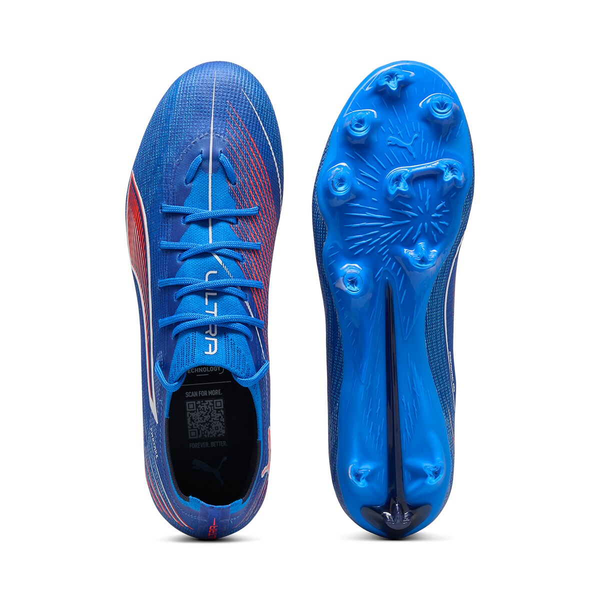 Chuteiras de Futebol Ultra 6 Pro FG/AG Azul-3