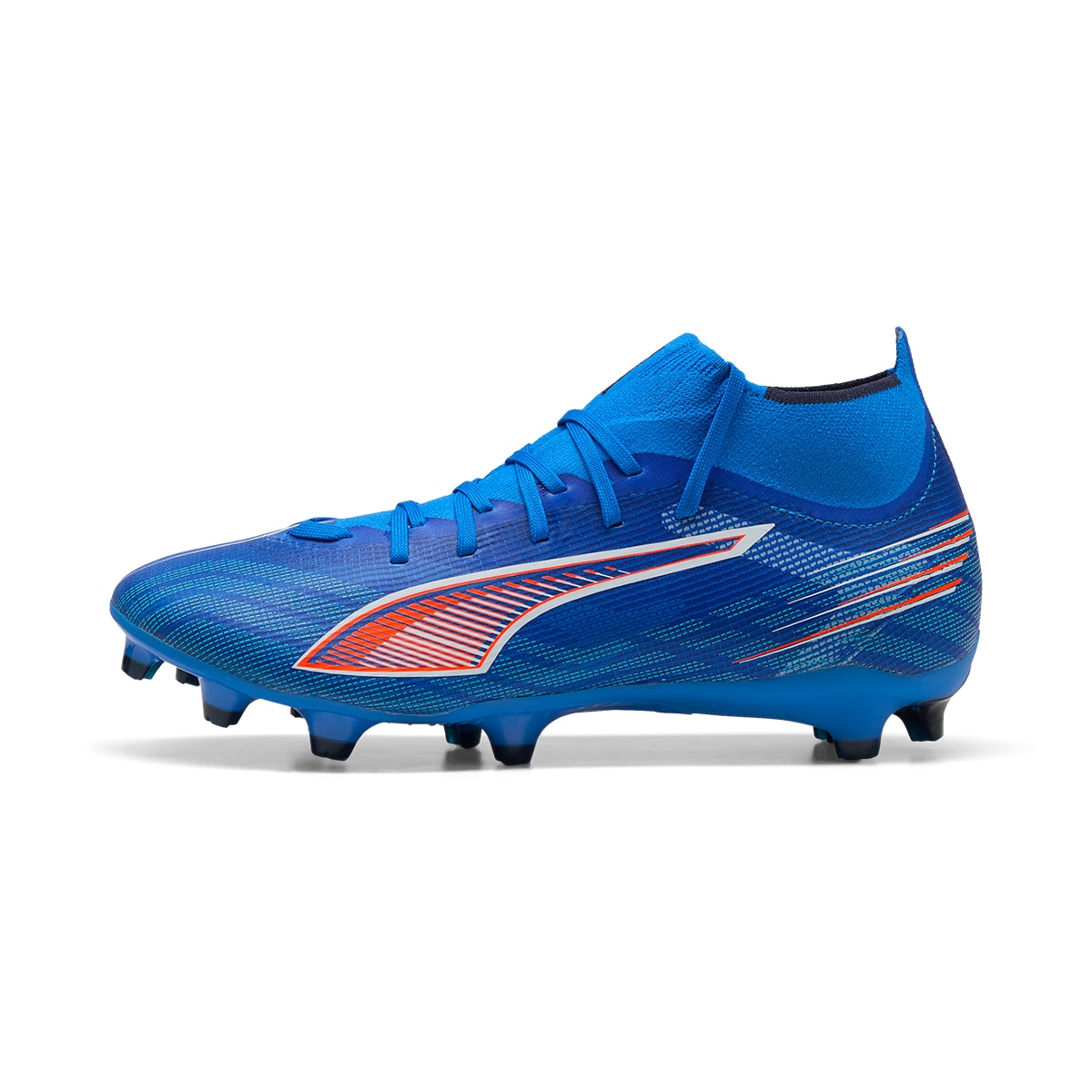 Chuteiras de Futebol Ultra 6 Match+ FG/AG Wn's Azul-4