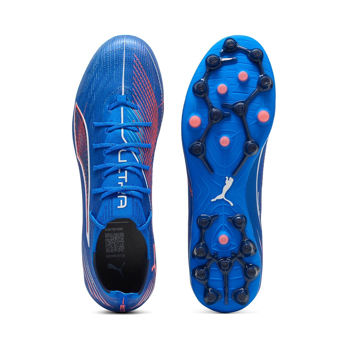 Chuteiras de Futebol Ultra 6 Ultimate MG Azul-3