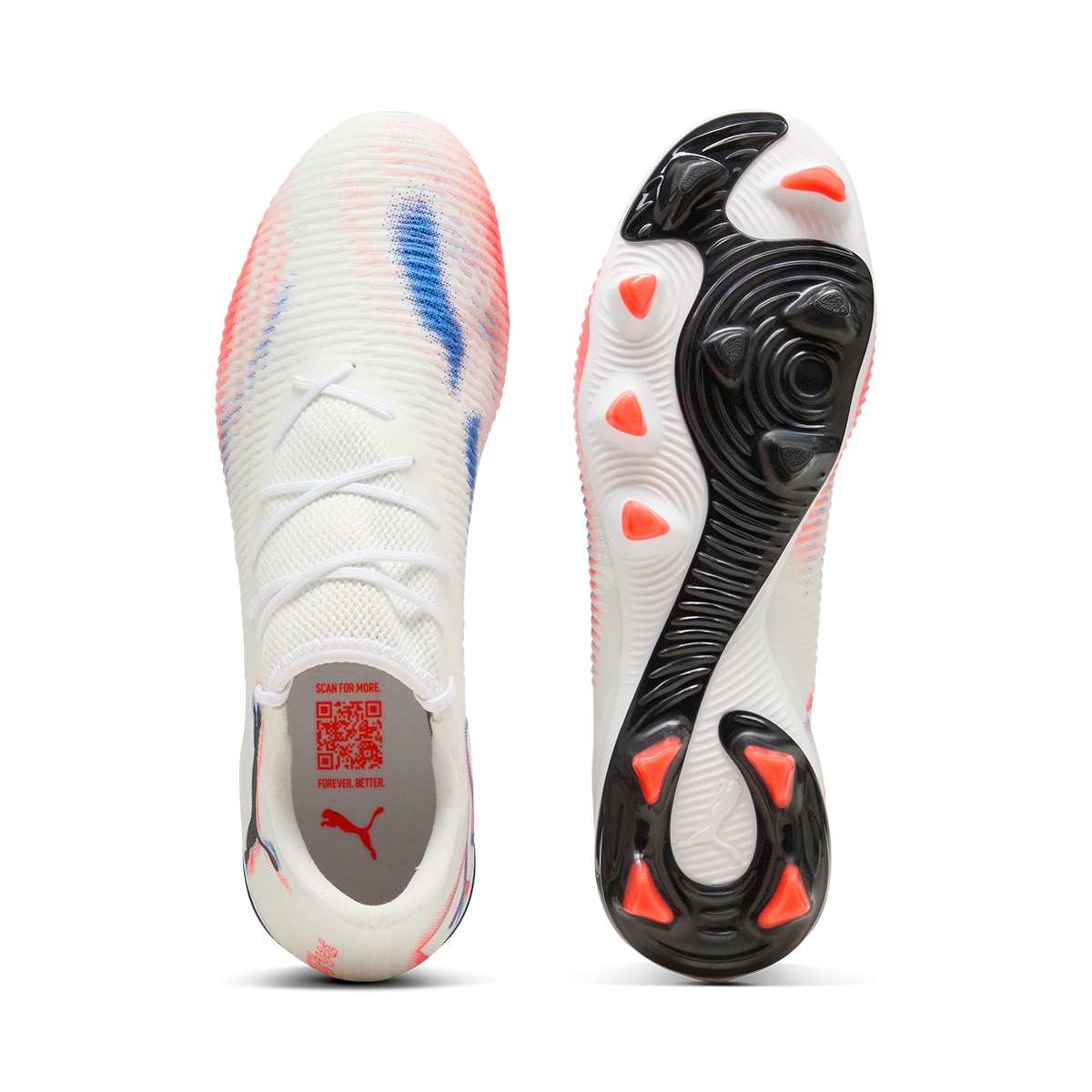Chuteiras de Futebol Future 8 Match Low FG/AG Branco-3