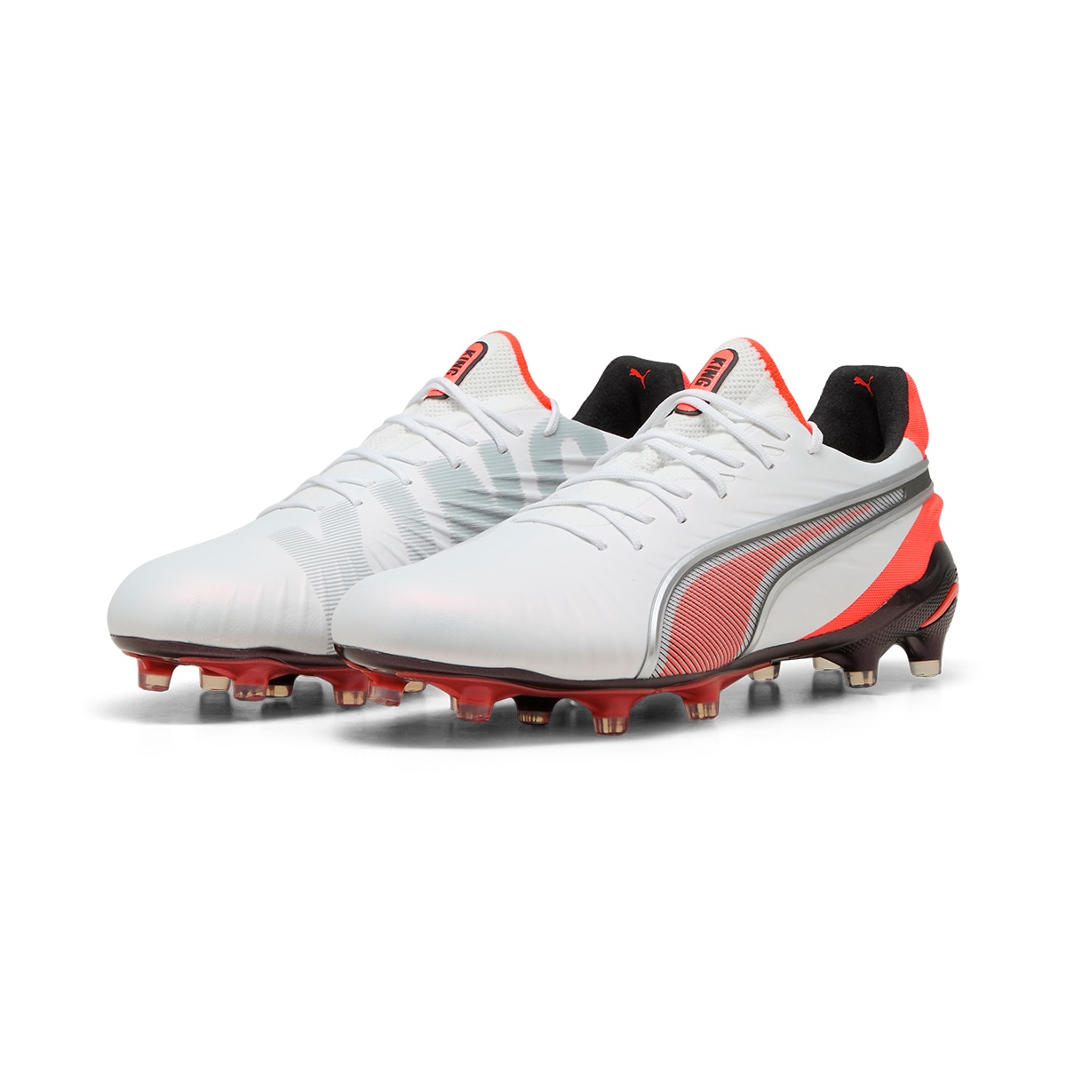 Chuteiras de Futebol King Ultimate FG/AG Branco-2