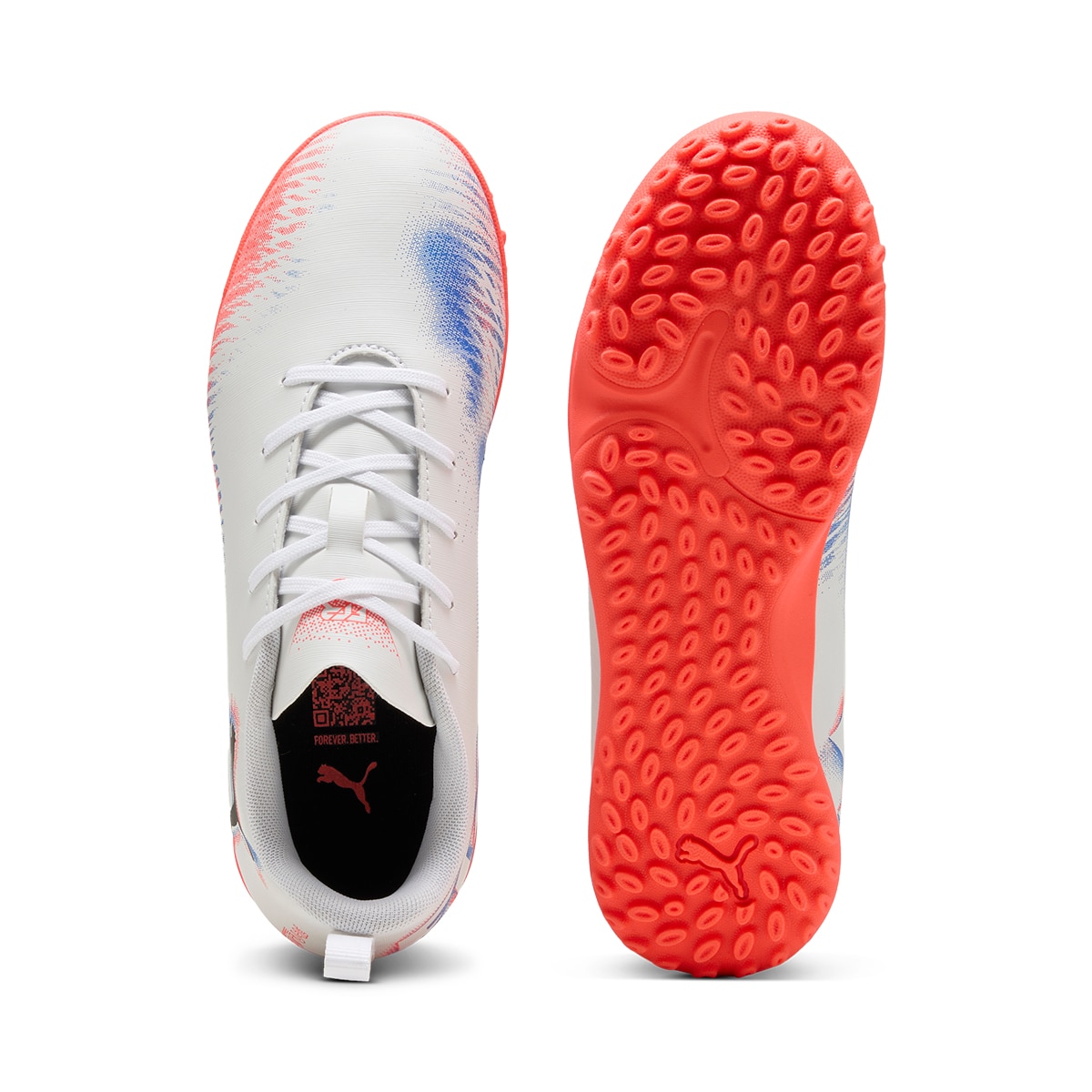 Chuteiras de Futebol de Criança Future 8 Play TT Jr Branco-3