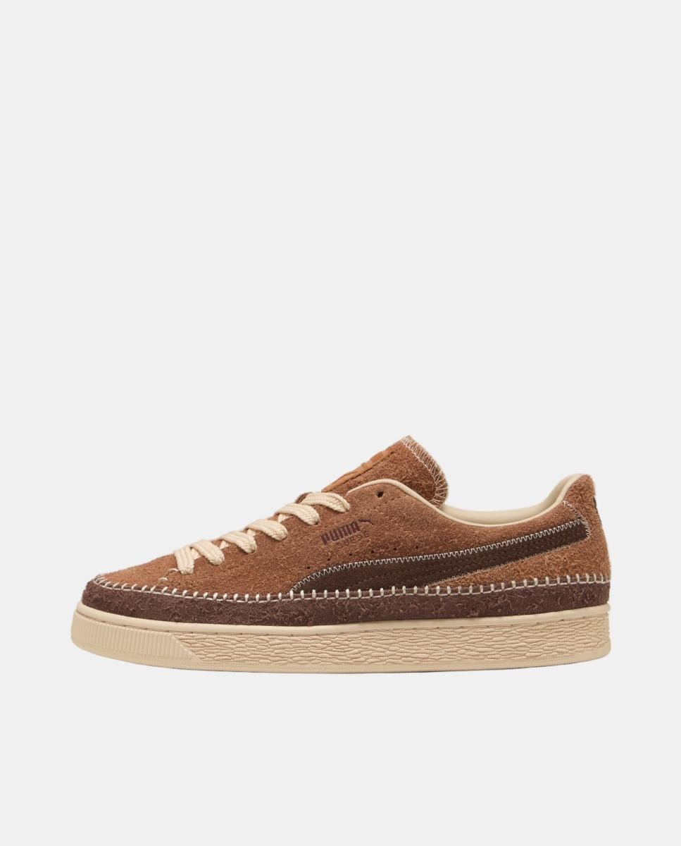 Sapatilhas Suede Moccasin de Homem Castanho-claro-2