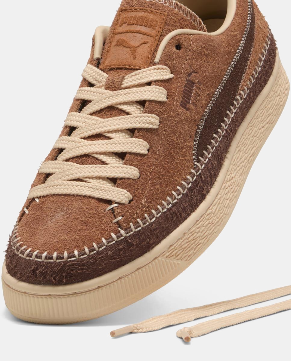 Sapatilhas Suede Moccasin de Homem Castanho-claro-4