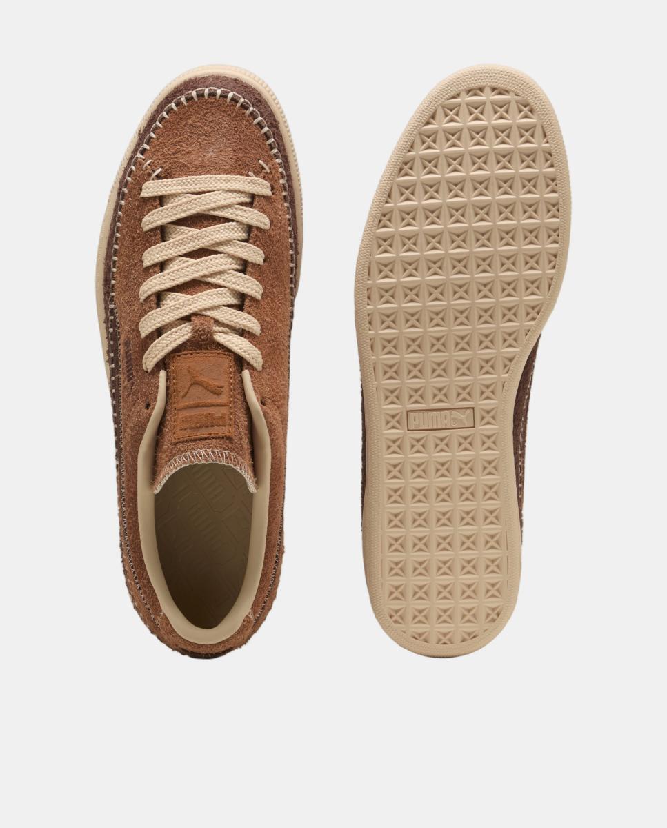 Sapatilhas Suede Moccasin de Homem Castanho-claro-5