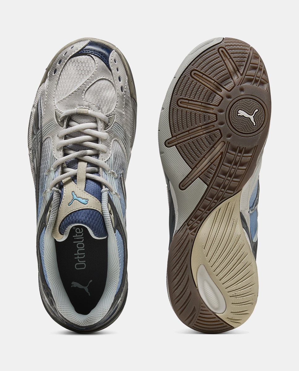 Sapatilhas Kessel Pro de Homem e Mulher Cinzento / Azul-4