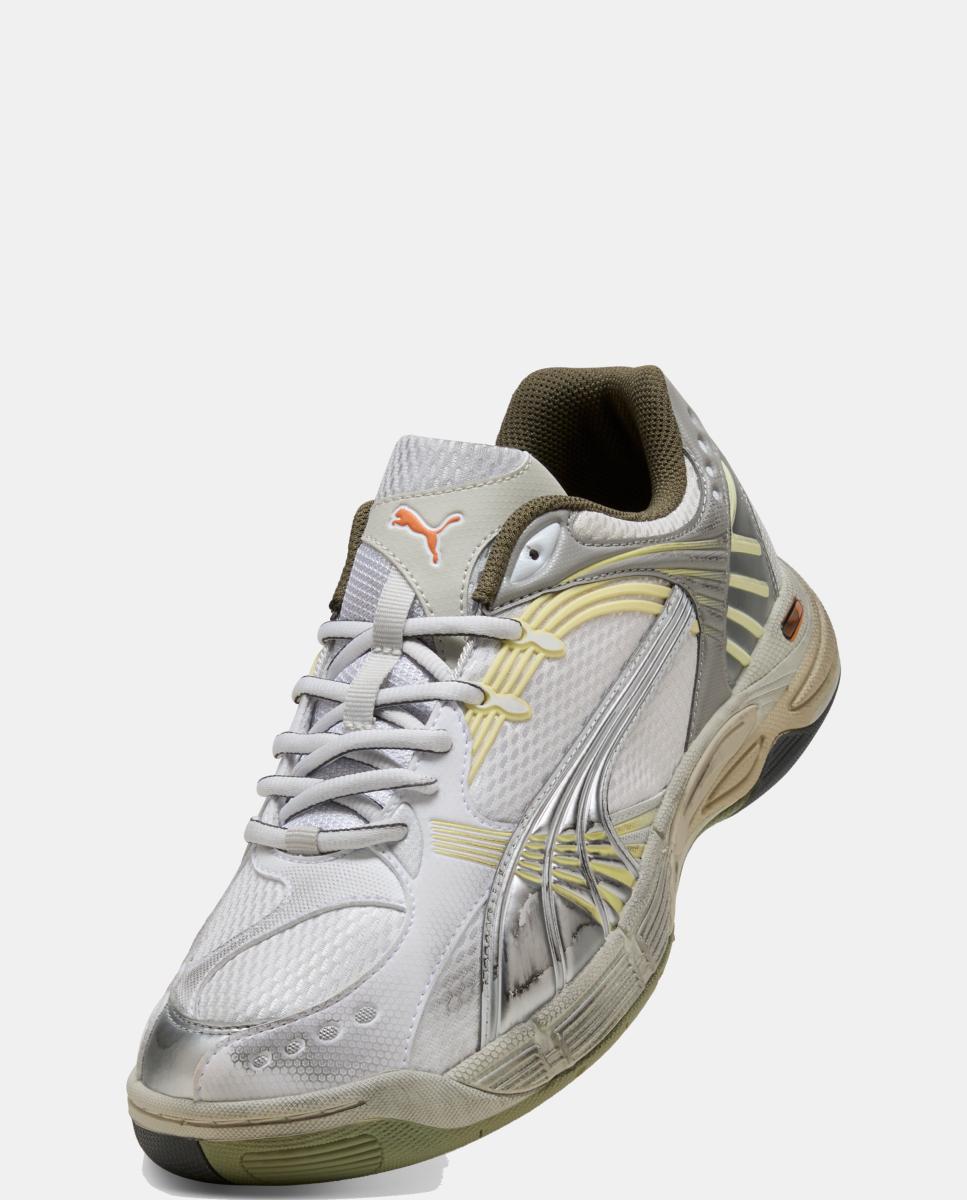 Sapatilhas Kessel Pro de Homem e Mulher Branco/Amarelo-6