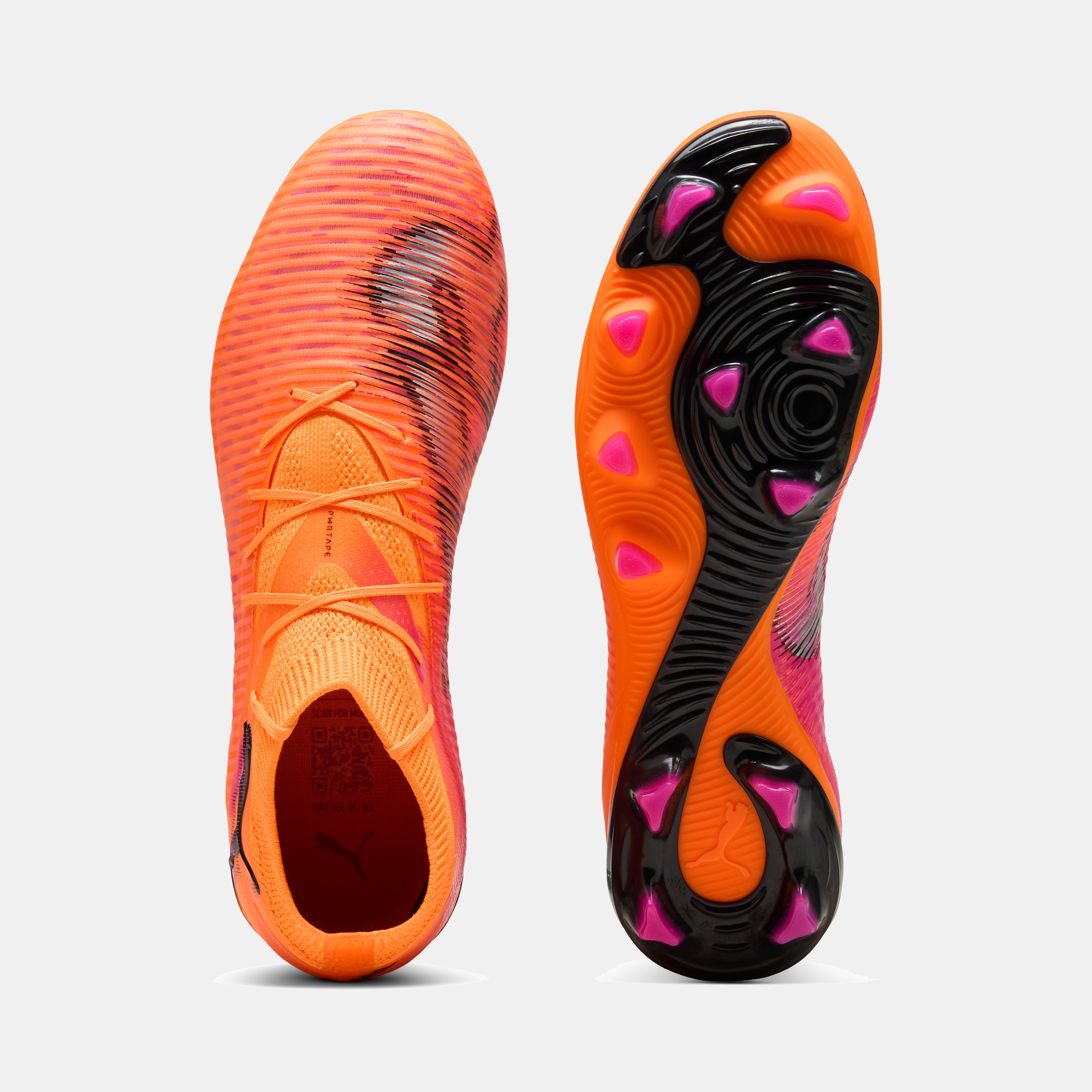 Chuteiras de Futebol Future 8 Pro FG/AG Unissexo Laranja-5