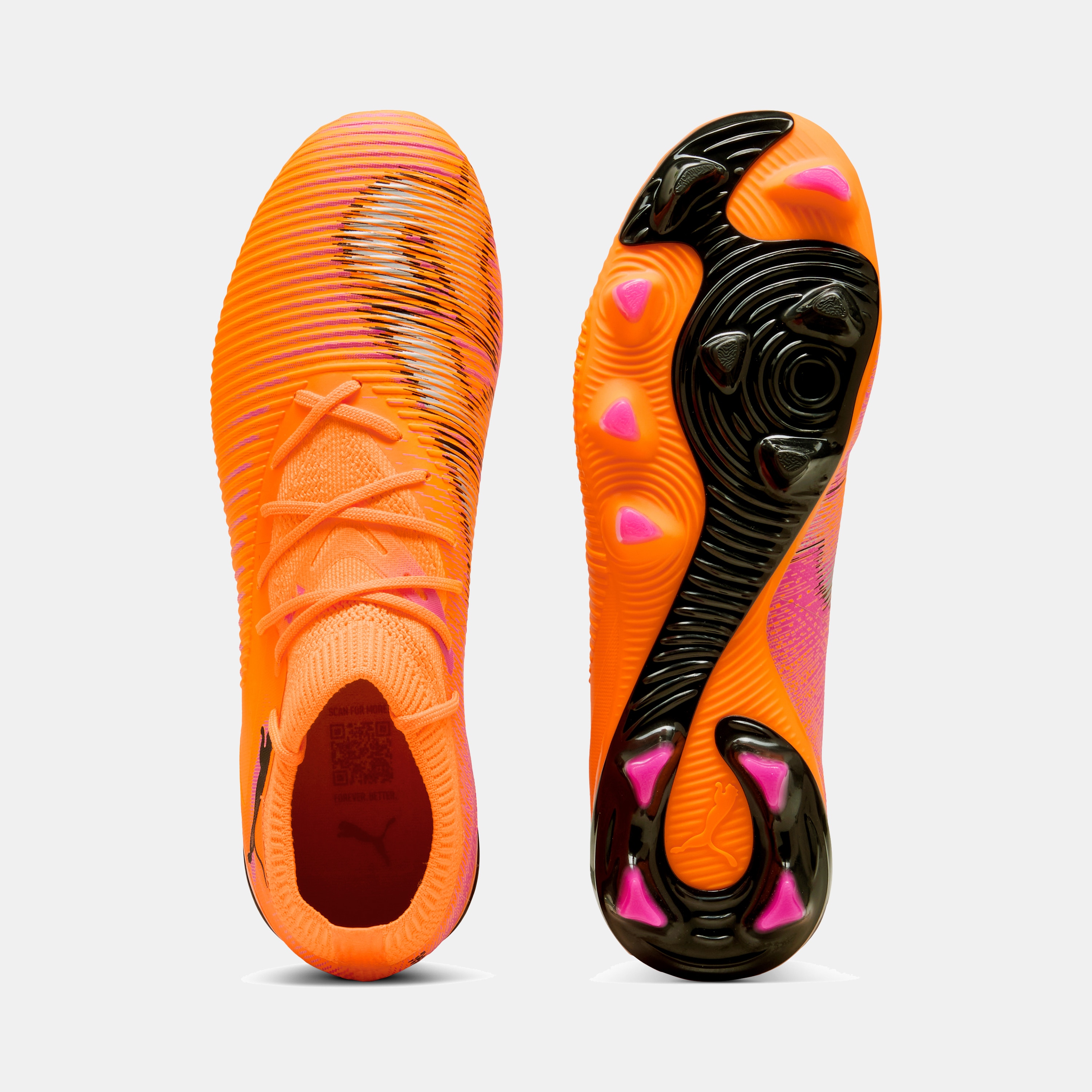 Chuteiras de Futebol Future 8 Match FG/AG Wn's de Mulher Laranja-5