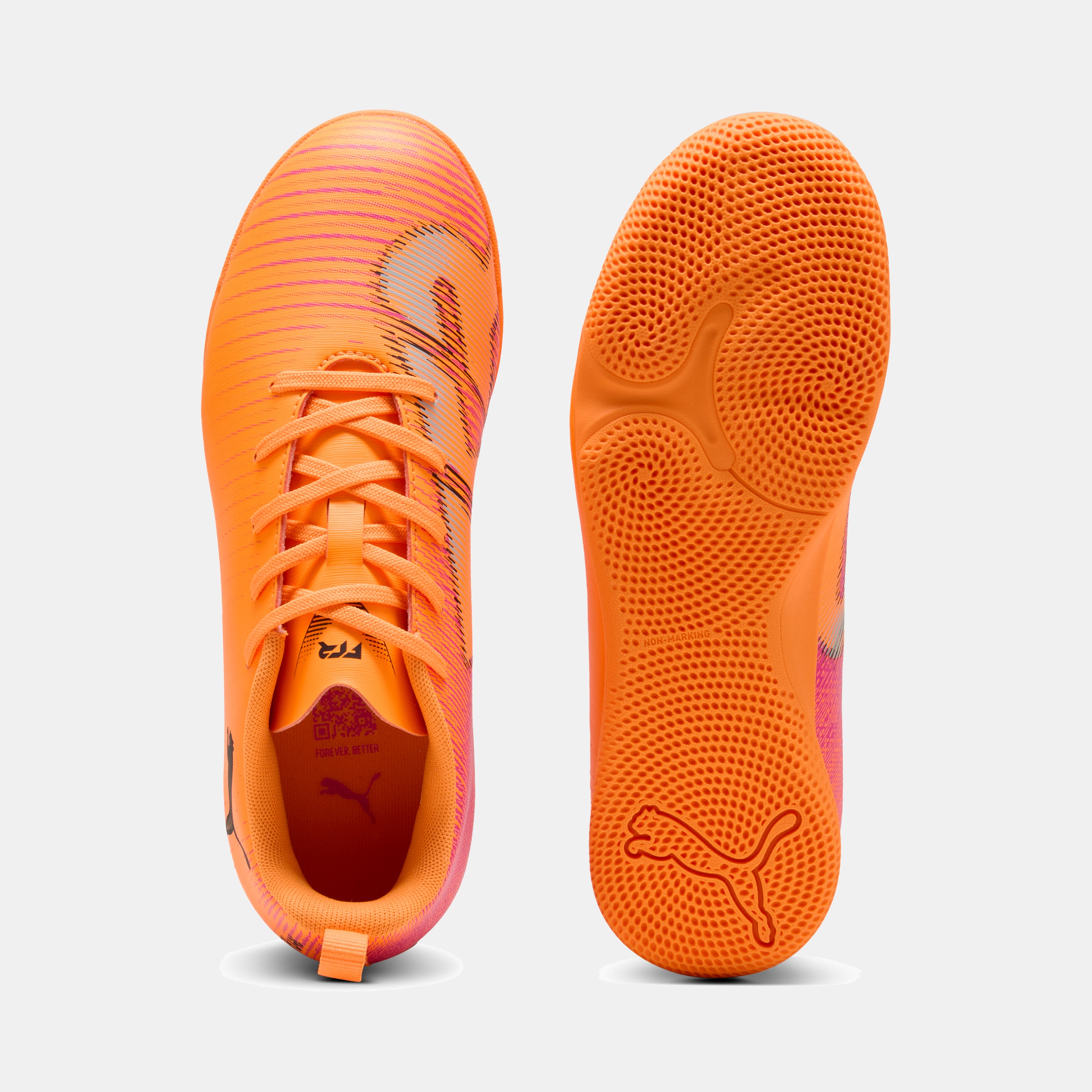 Chuteiras de Futebol de Criança Future 8 Play IT Laranja-5