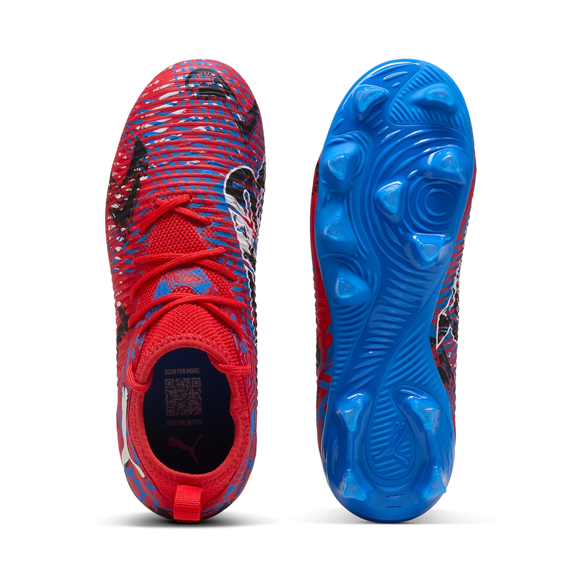 Chuteiras de Futebol de Criança Future 8 Match Playmakers FG/AG Vermelho-5