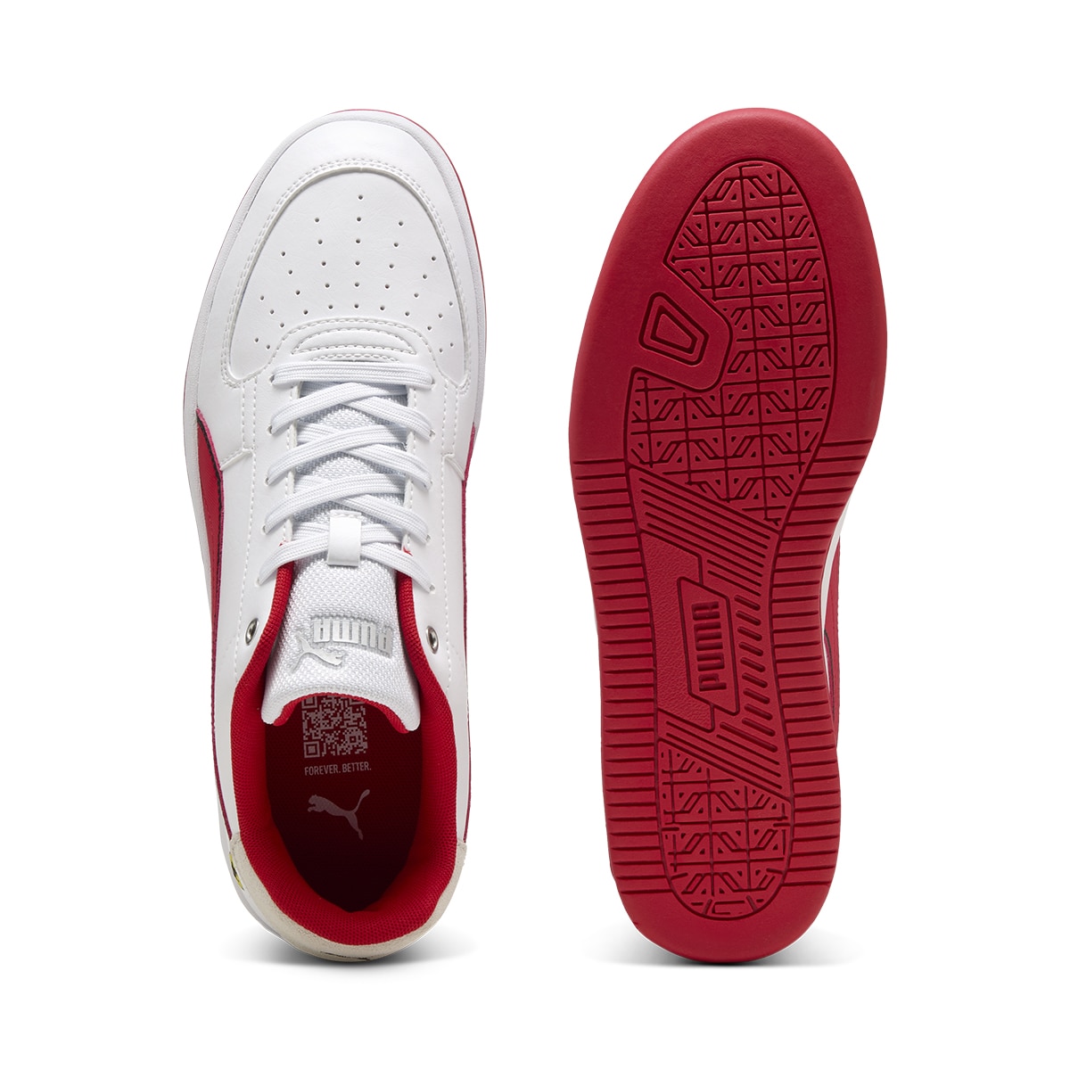 Sapatilhas Casual Ferrari Caven 2.0 Unissexo Branco-4