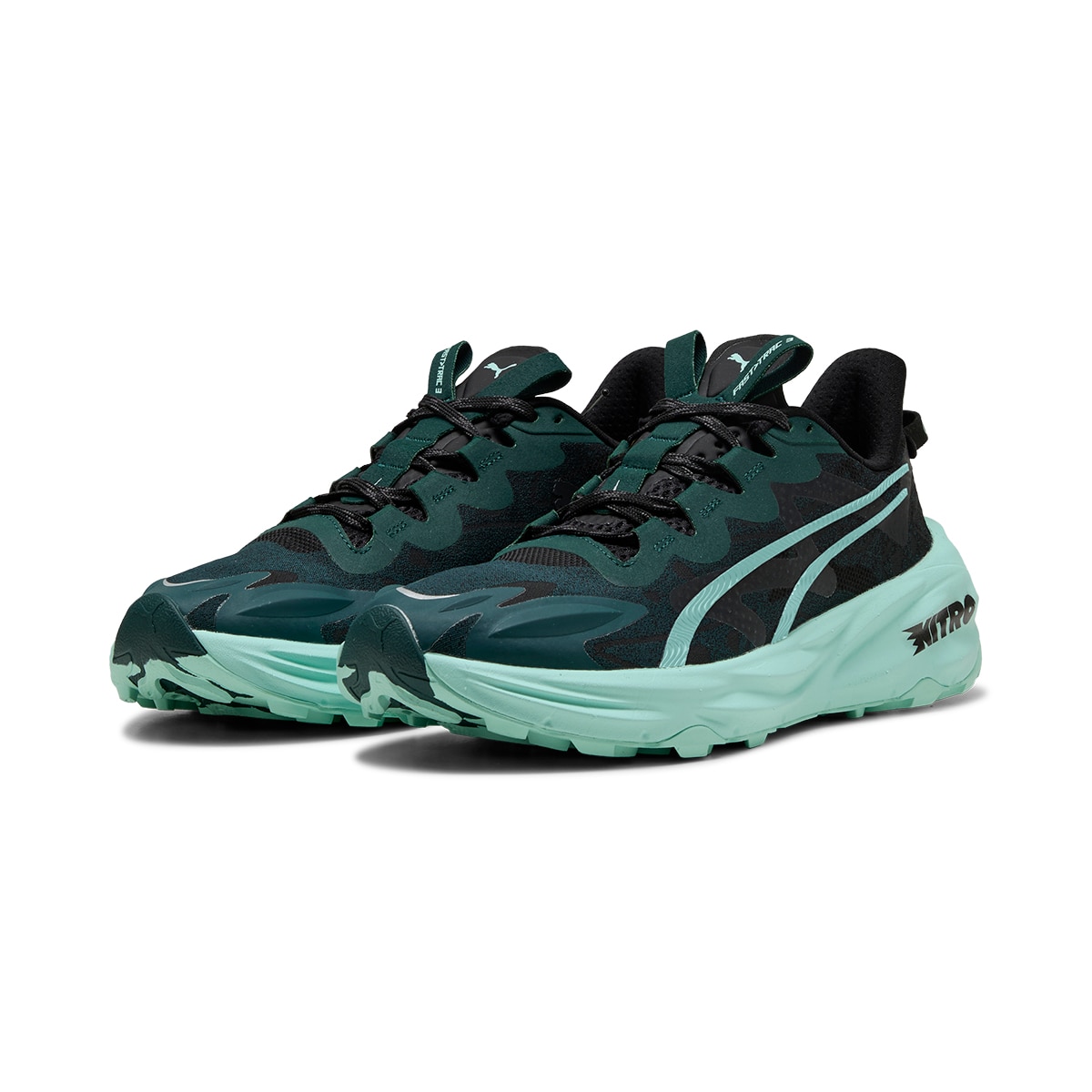 Sapatilhas de Running de Homem Fast-Trac Nitro 3 Verde-2