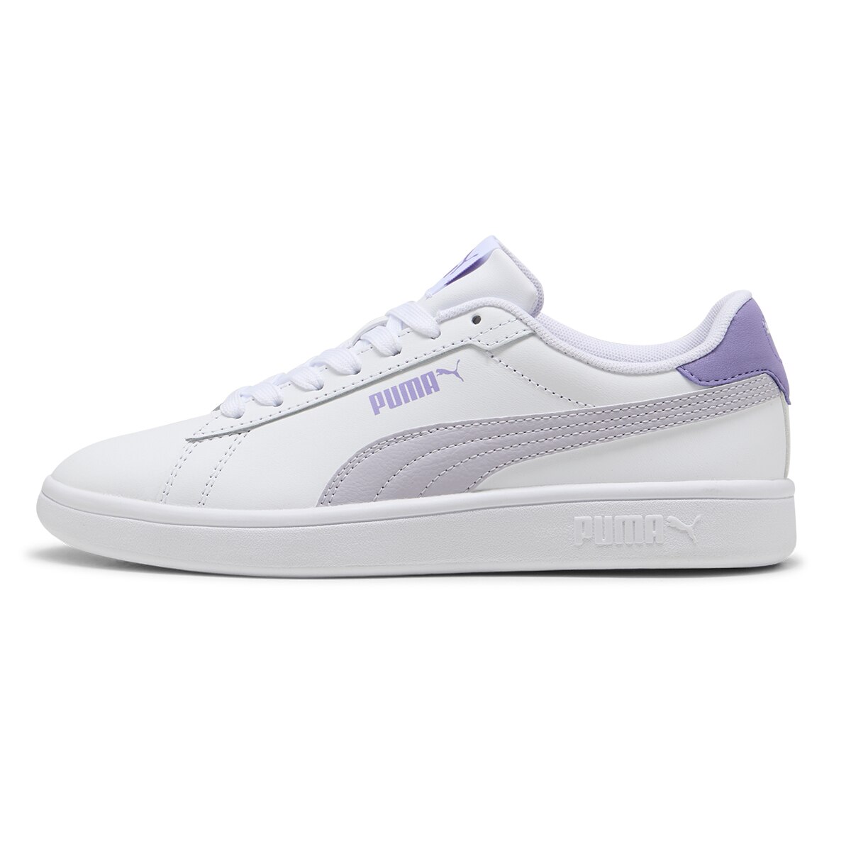 Sapatilhas Casual Smash 3.0 L Jr Unissexo Branco-3